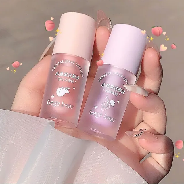 Gege Bear - Moisturizing Lip Oil, 01 Peach 4g